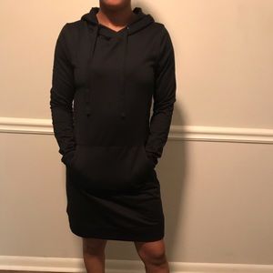 Long sleeved, hoodie dress :)
